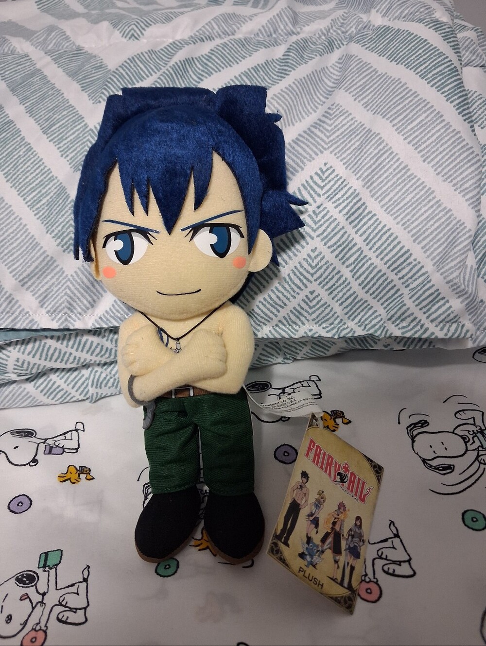 Great Eastern Entertainment Funimatiom Fairy Tail Gray Fullbuster 10" Plush